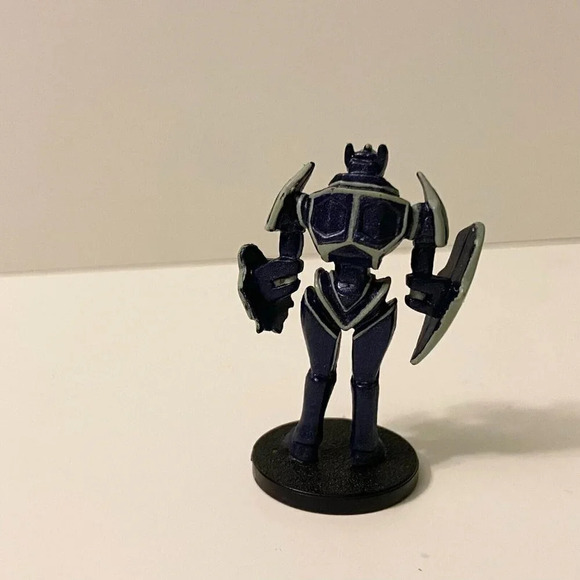 1996 Yugioh Dungeon Dice Monsters Gearfried The Iron Knight ST 06 Mini Figure - Picture 2 of 8